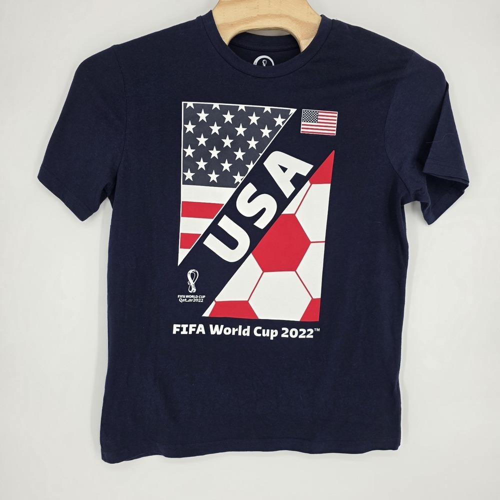2022 USA FIFA World Cup Qatar T-shirt Officially Licensed Large Shirt Soccer